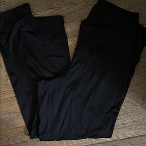 Black Leggings with Smooth Finish